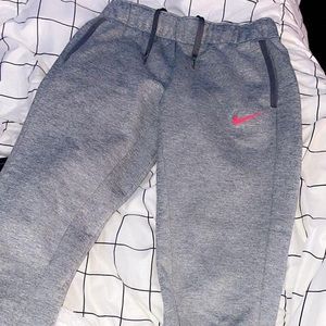 Girls large gray bike sweat pants